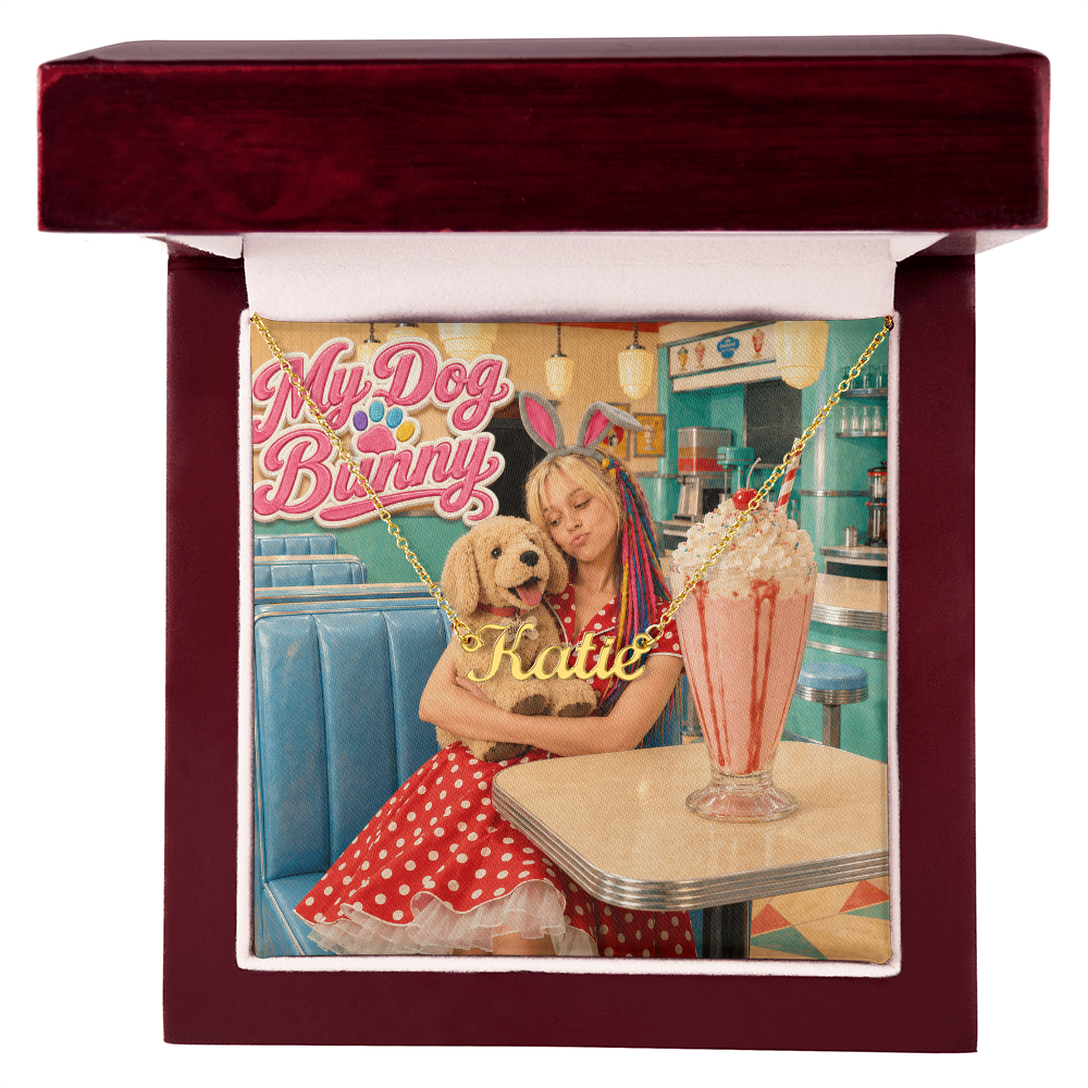 Collana Personalizzata con Nome "My Dog Bunny" Edition – Edizione Limitata