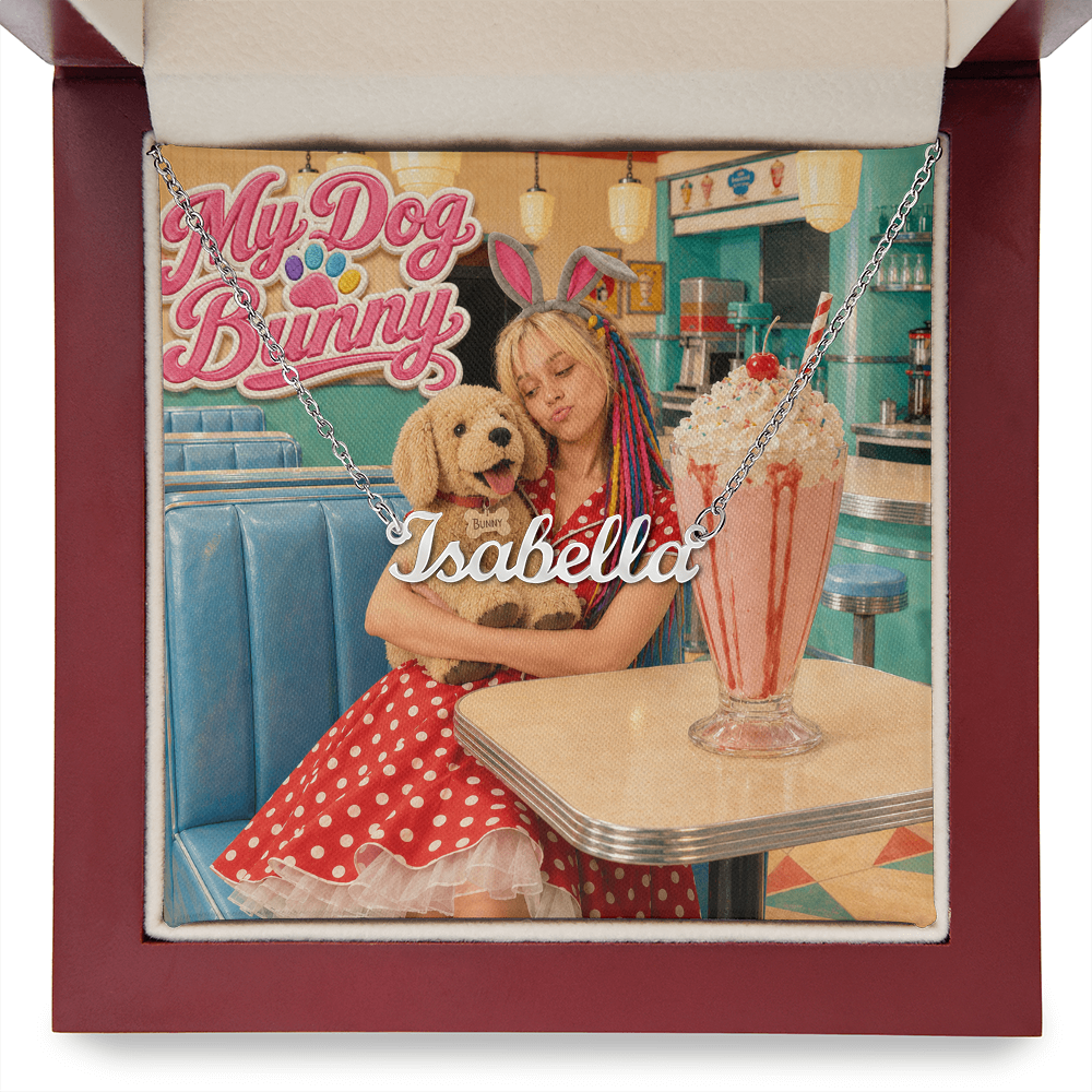 Collana Personalizzata con Nome "My Dog Bunny" Edition – Edizione Limitata