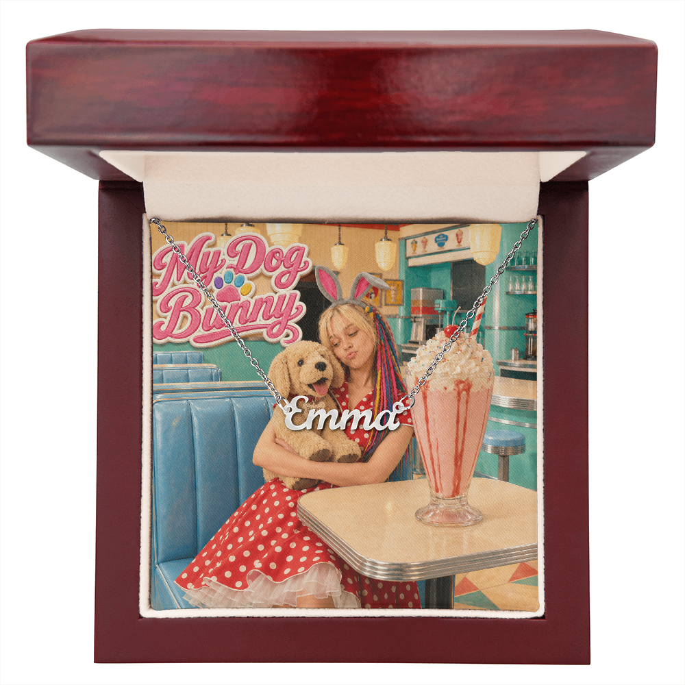 Collana Personalizzata con Nome "My Dog Bunny" Edition – Edizione Limitata