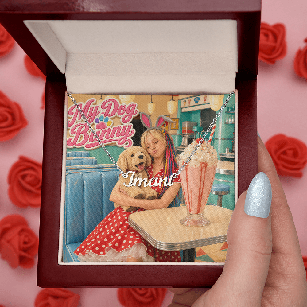 Collana Personalizzata con Nome "My Dog Bunny" Edition – Edizione Limitata
